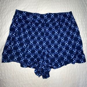Jessica Simpson Loose Short w/ Elastic Back (Blue)